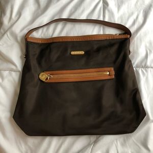 ❗️SOLD❗️Michael Kors brown canvas leather handbag